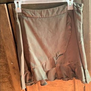 Gianni Bini olive green skirt